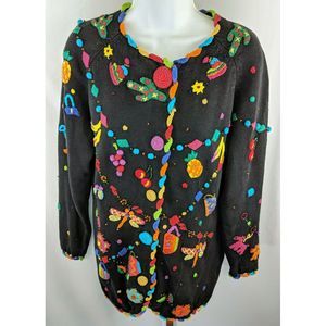 Michael Simon New York SW Christmas Sweater Sz 2